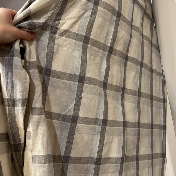 Jach’s Mens Long Sleeve Shirt Size XL Cotton Linen Blend - Picture 6 of 6